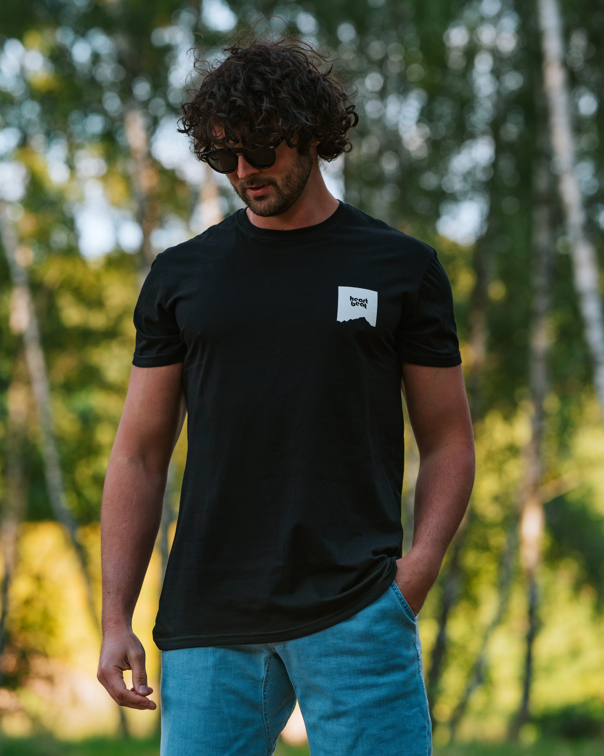 Logo t-shirt - czarna