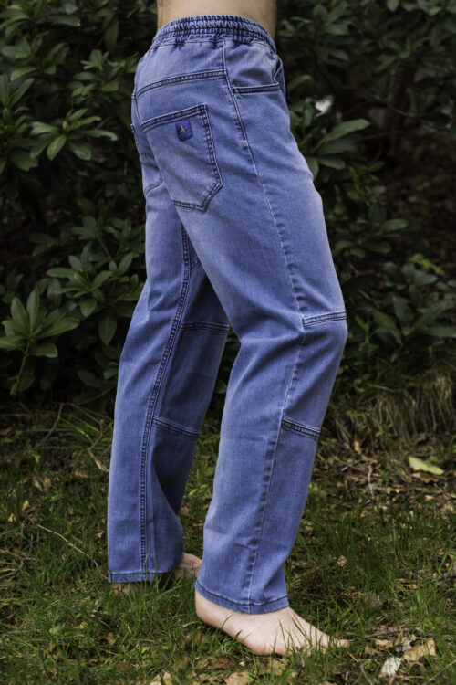 Spodnie DEFT light blue jeans regular