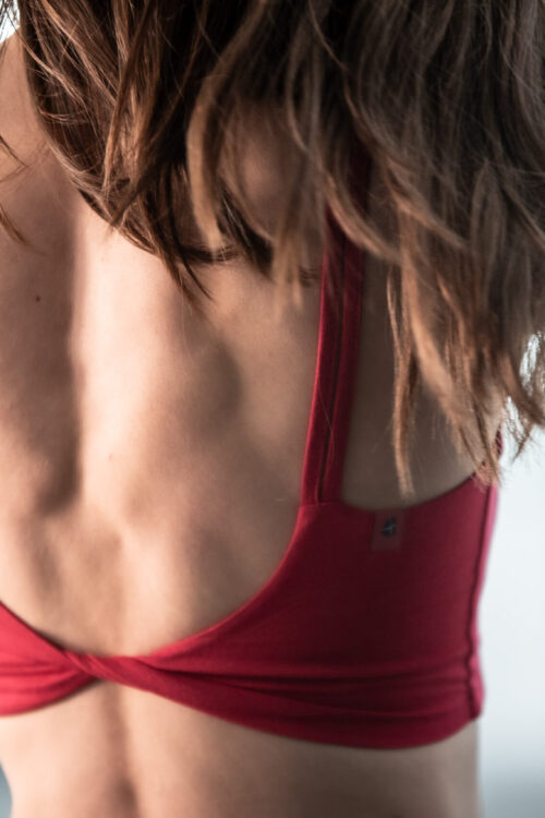 stanik Crazy - czerwony