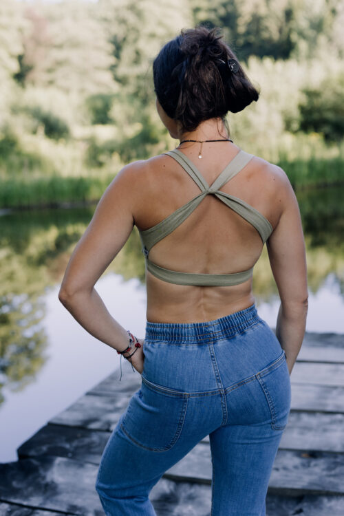 stanik Triangle - khaki