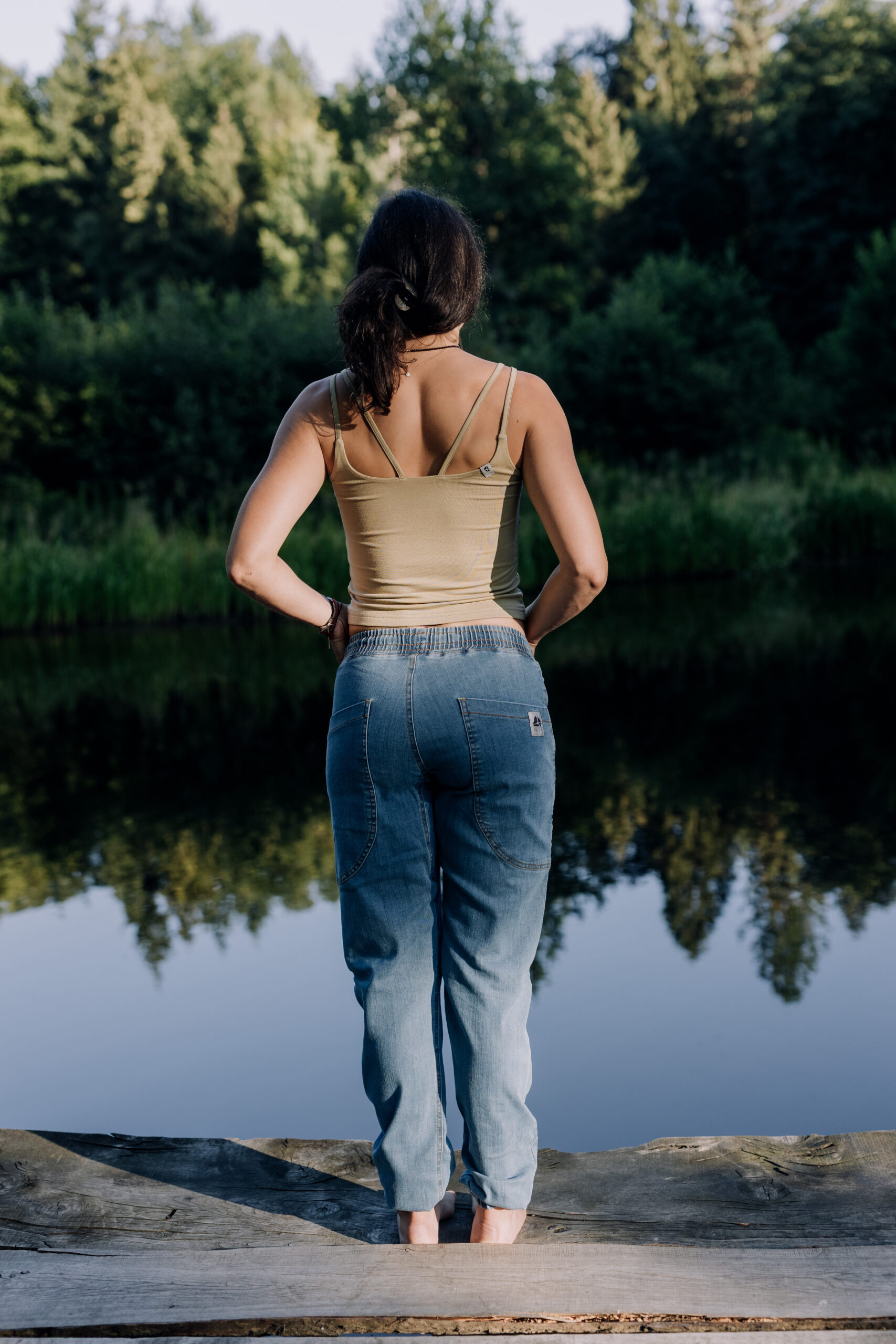 Spodnie Balance unisex - blue jeans - obrazek 3