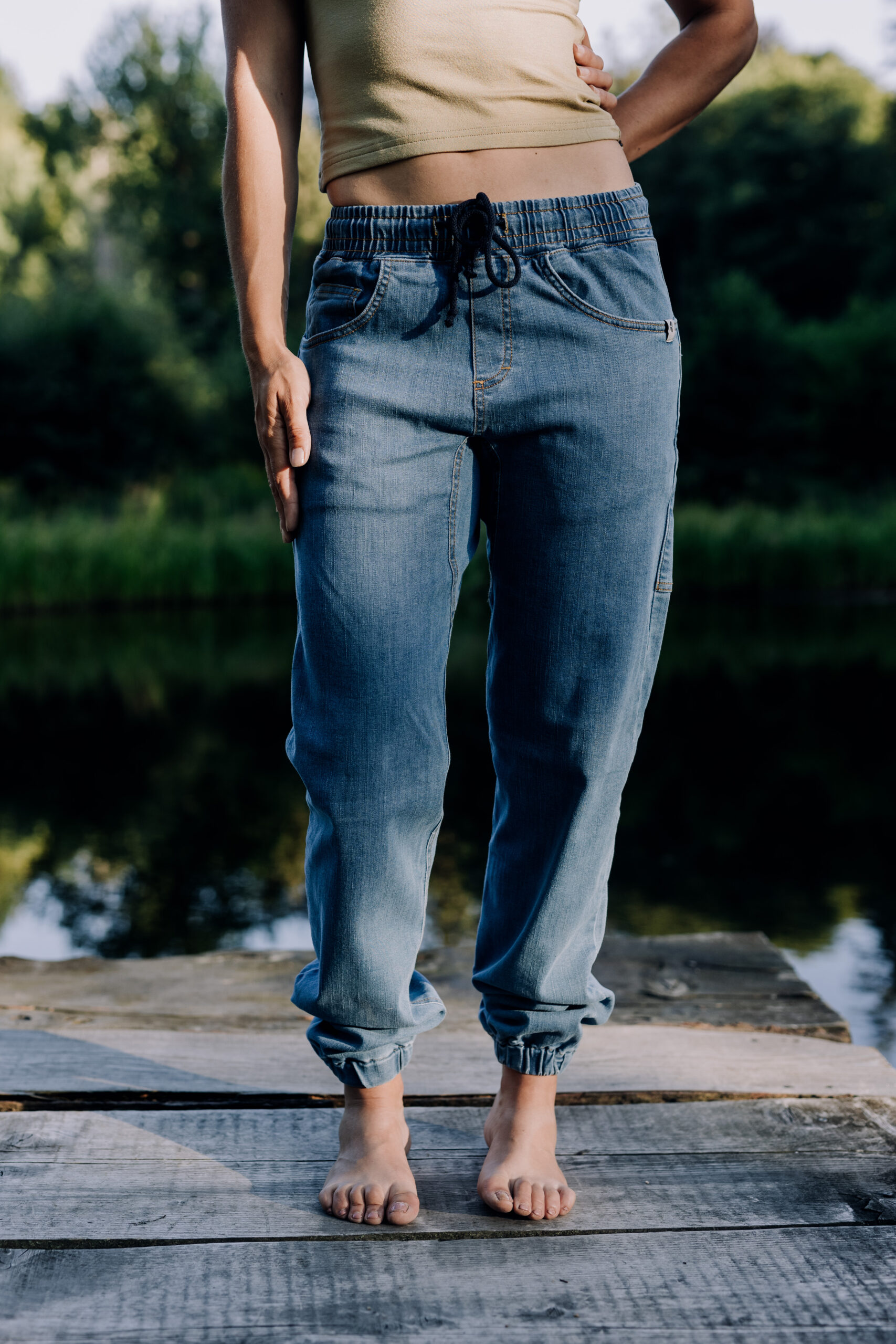 Spodnie Balance unisex - blue jeans - obrazek 6